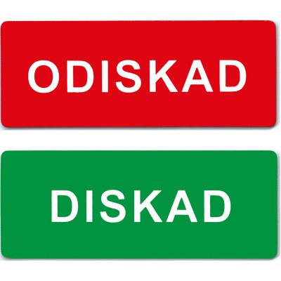 Diskmaskinsskylt Diskmaskinsmagnet Diskad Odiskad