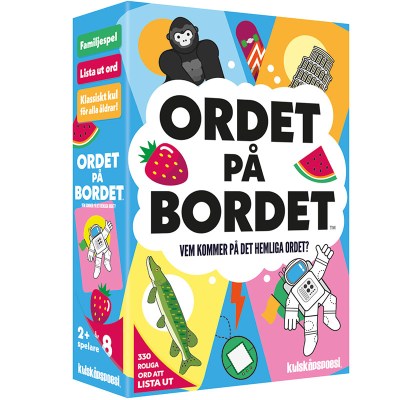 Ordet på bordet - Kortspel Kylskåpspoesi