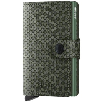 SECRID Miniwallet Hexagon Green