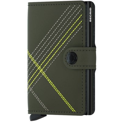 Secrid Miniwallet Stitch Linea Lime