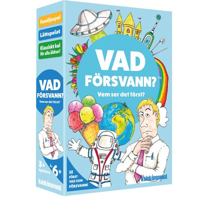 Vad försvann? Vem ser det först - Kul spel - Kylskåpspoesi